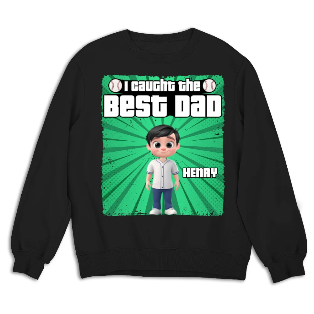 Daddy Baseball Buddy - Personalized Custom Shirt - Image 12