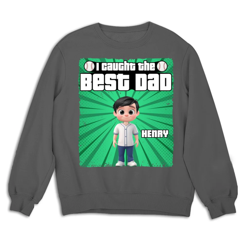 Daddy Baseball Buddy - Personalized Custom Shirt - Image 13