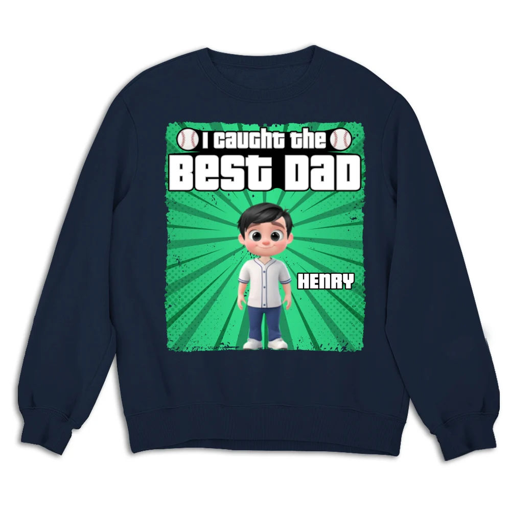 Daddy Baseball Buddy - Personalized Custom Shirt - Image 14