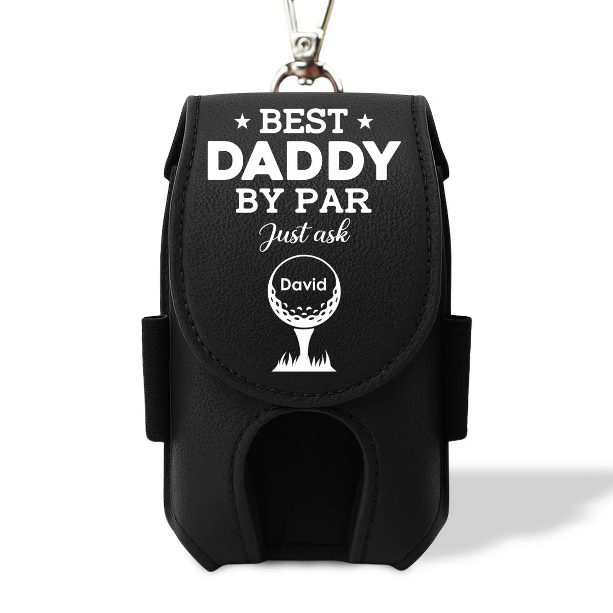 Daddy By Par - Personalized Custom Golf Ball Bag - Image 7