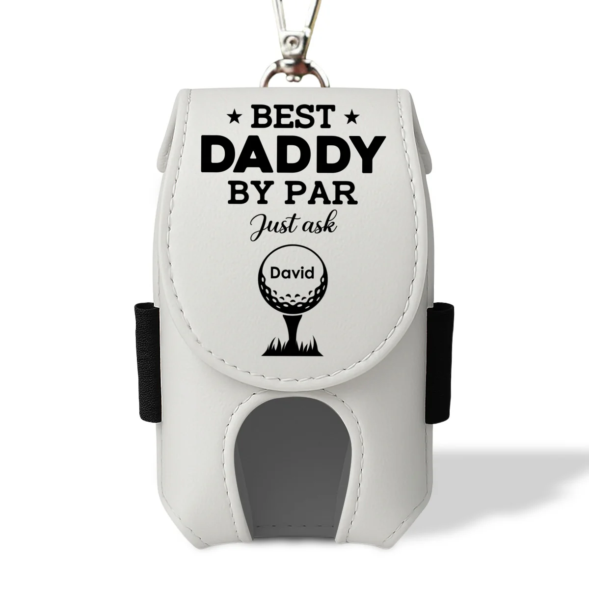 Daddy By Par - Personalized Custom Golf Ball Bag - Image 9