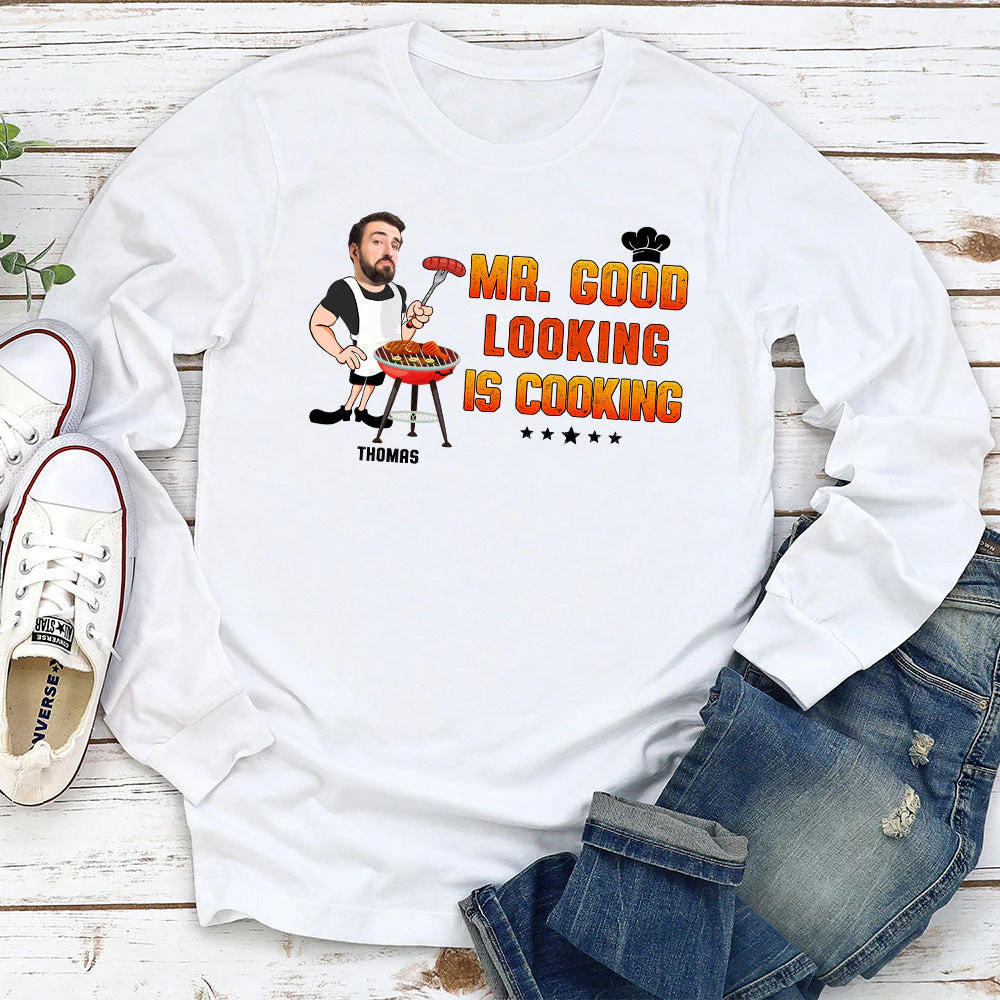 Daddy Grilling - Personalized Custom Shirt - Image 5