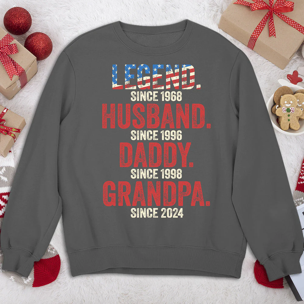 Daddy Is A Legend  - Personalized Custom Shirt - Image 3