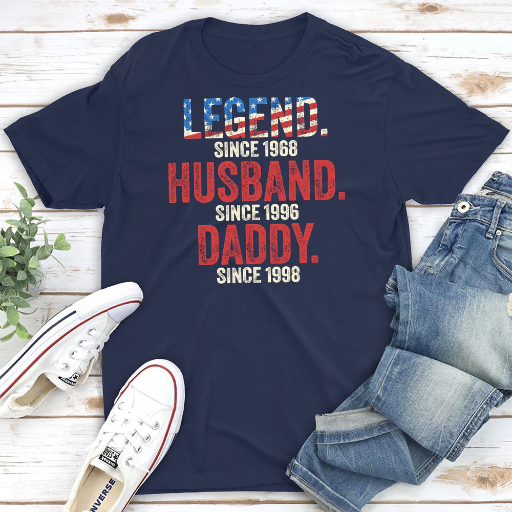 Daddy Is A Legend  - Personalized Custom Shirt - Image 5