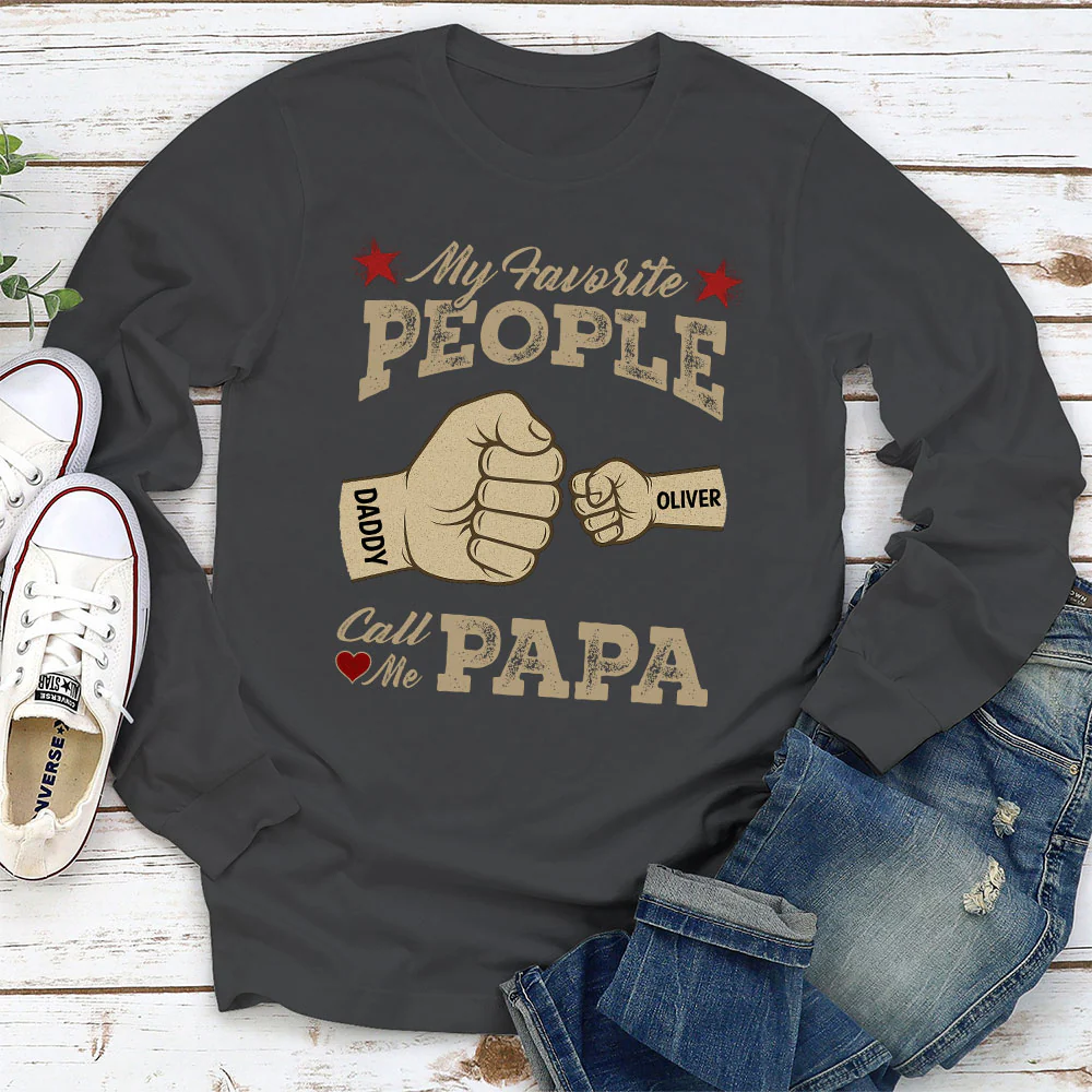 Daddy Team - Personalized Custom Shirt - Image 9
