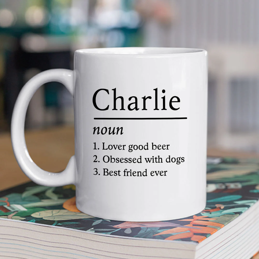 Definition Mug - Personalized Custom Coffee Mug - Image 2