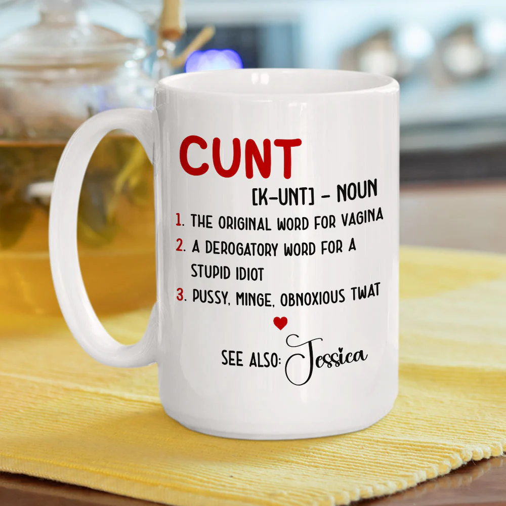 Definition Of An Idiot - Personalized Custom Coffee Mug - Image 3
