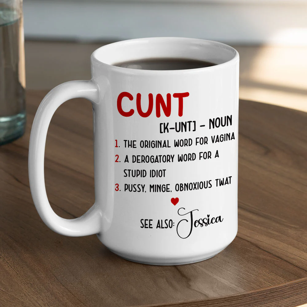 Definition Of An Idiot - Personalized Custom Coffee Mug - Image 4