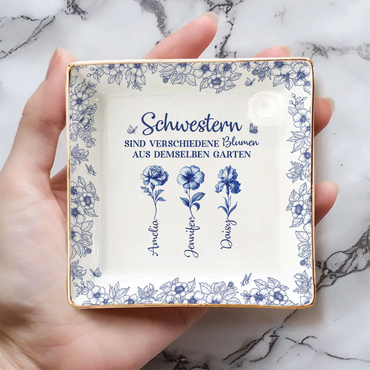 Del Mismo Jardín - Plato Para Joyas Personalizado - Image 3