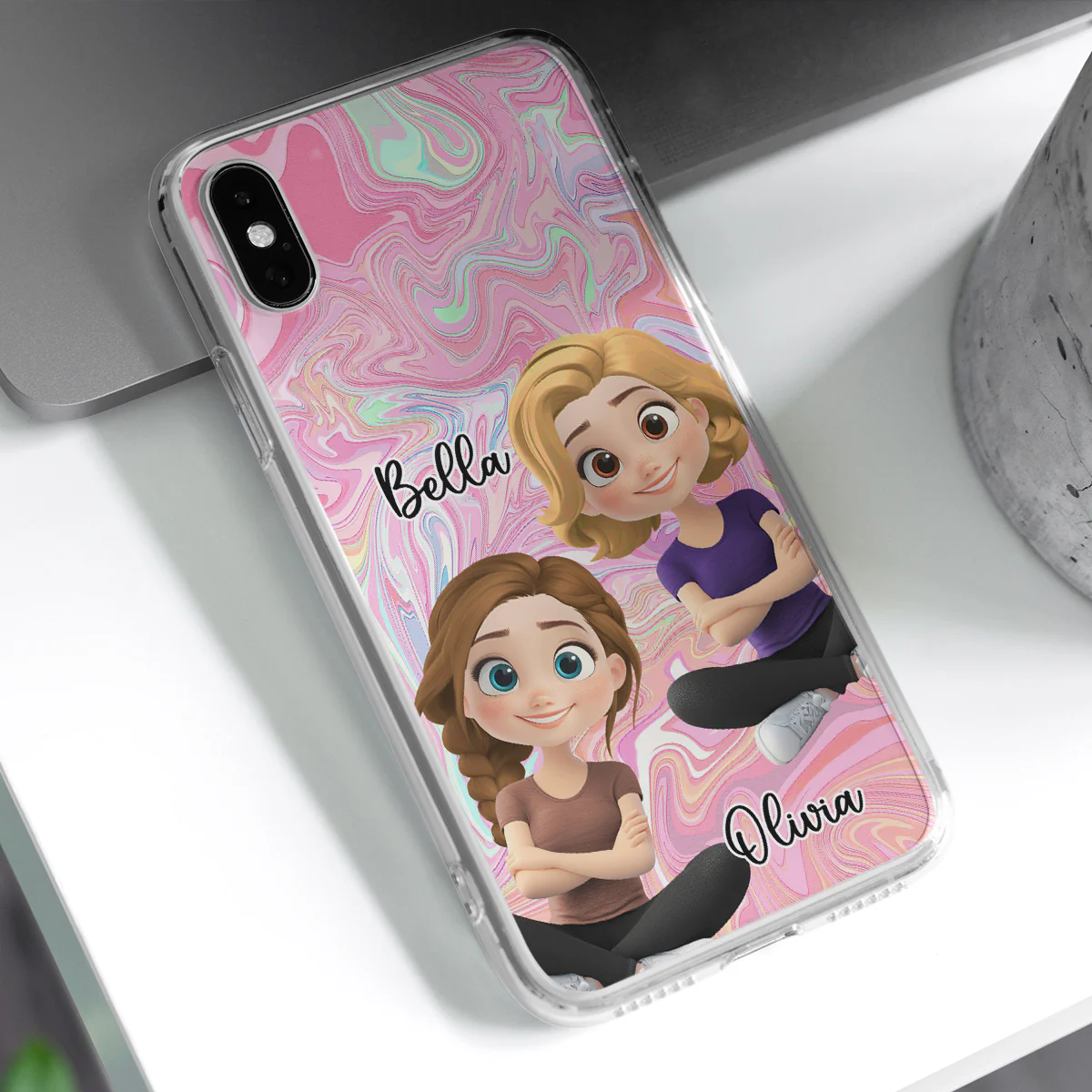 Delusional Girls - Personalized Custom Phone Case - Image 3