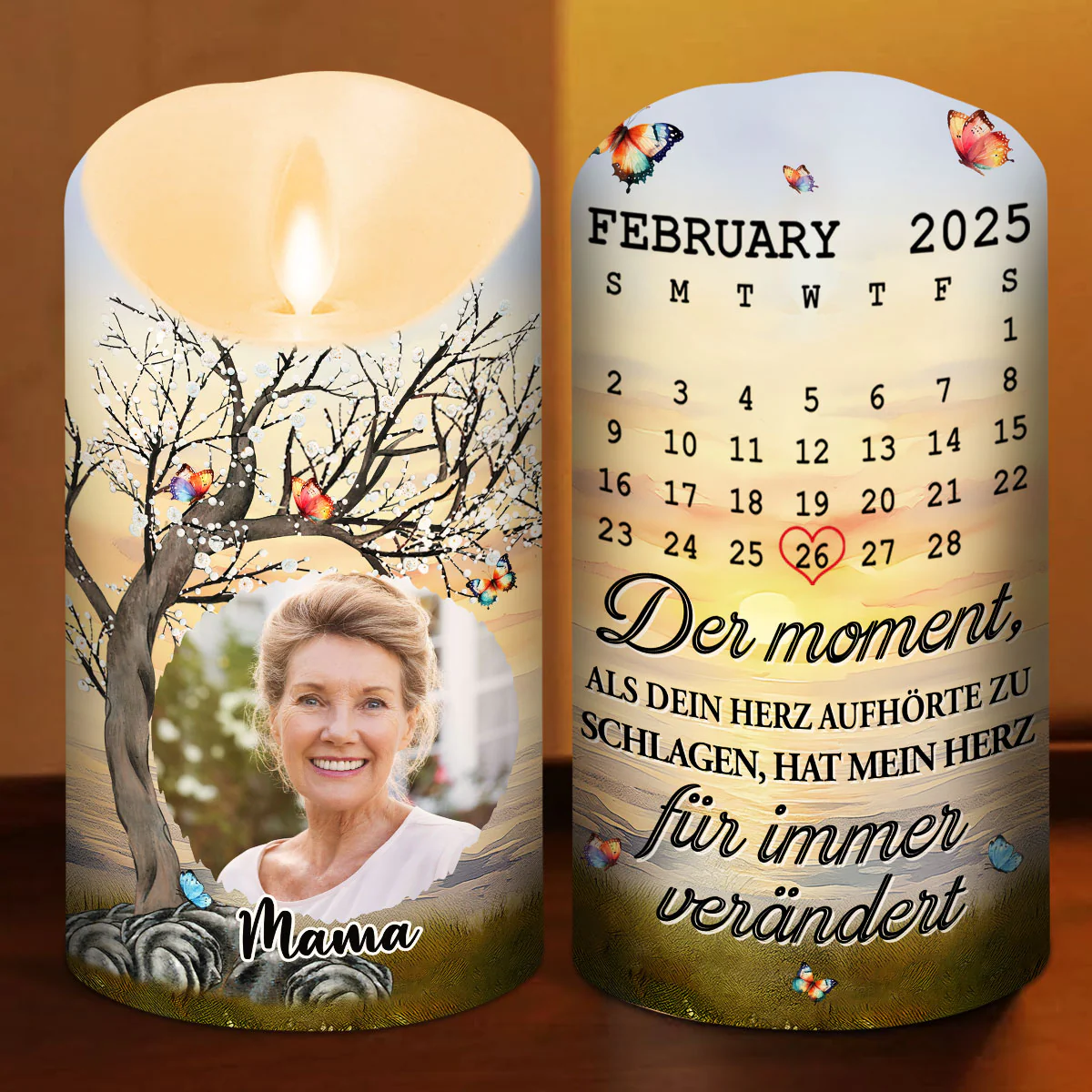 Der Moment - Personalisierte LED-Kerze - Image 2