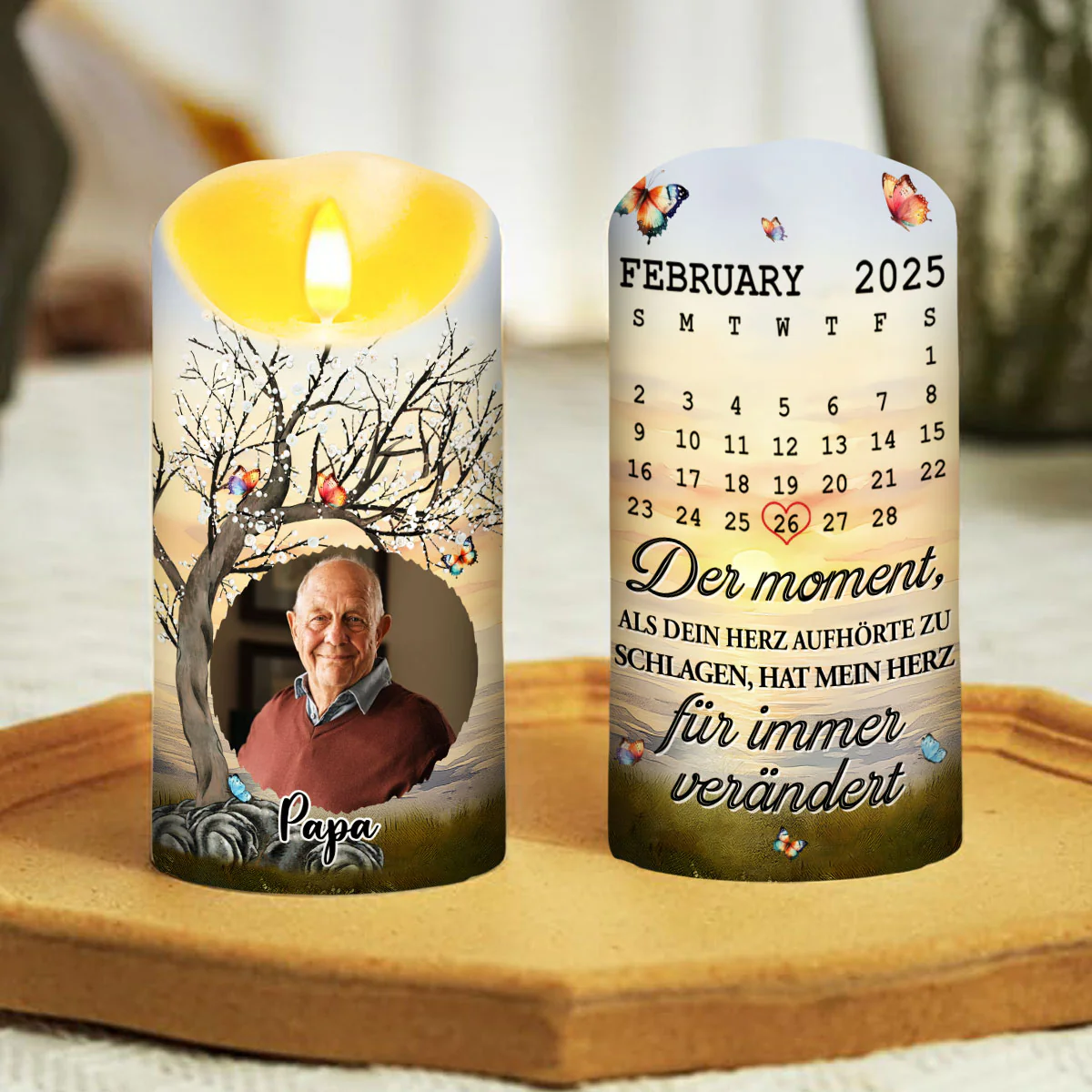 Der Moment - Personalisierte LED-Kerze - Image 3