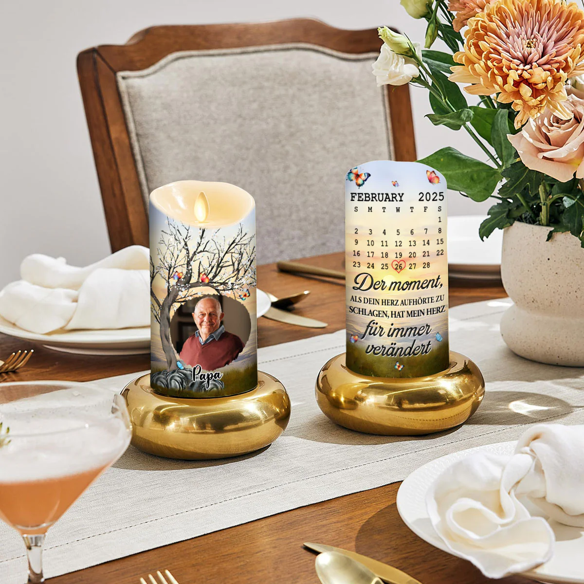 Der Moment - Personalisierte LED-Kerze - Image 4