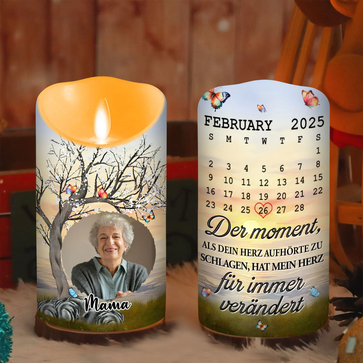Der Moment - Personalisierte LED-Kerze - Image 5