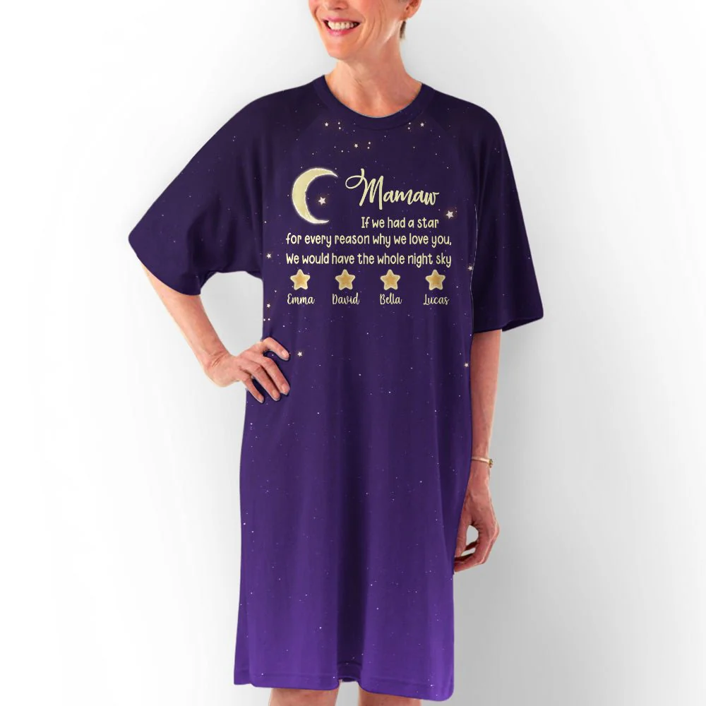 Diamond Sky - Personalized Custom 3/4 Sleeve Dress - Image 5
