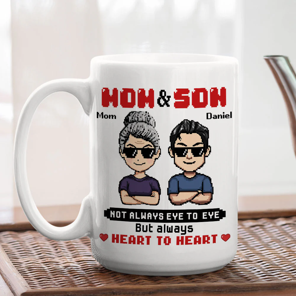 Different Views Same Love - Personalized Custom Coffee Mug - Image 9