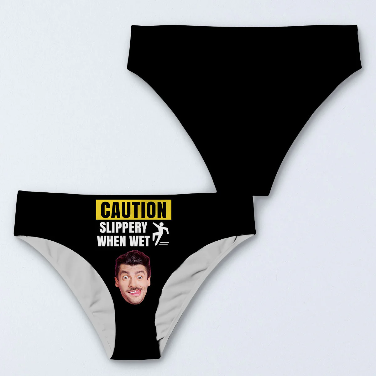 Do Not Disturb This Area - Personalized Women Briefs - Image 3