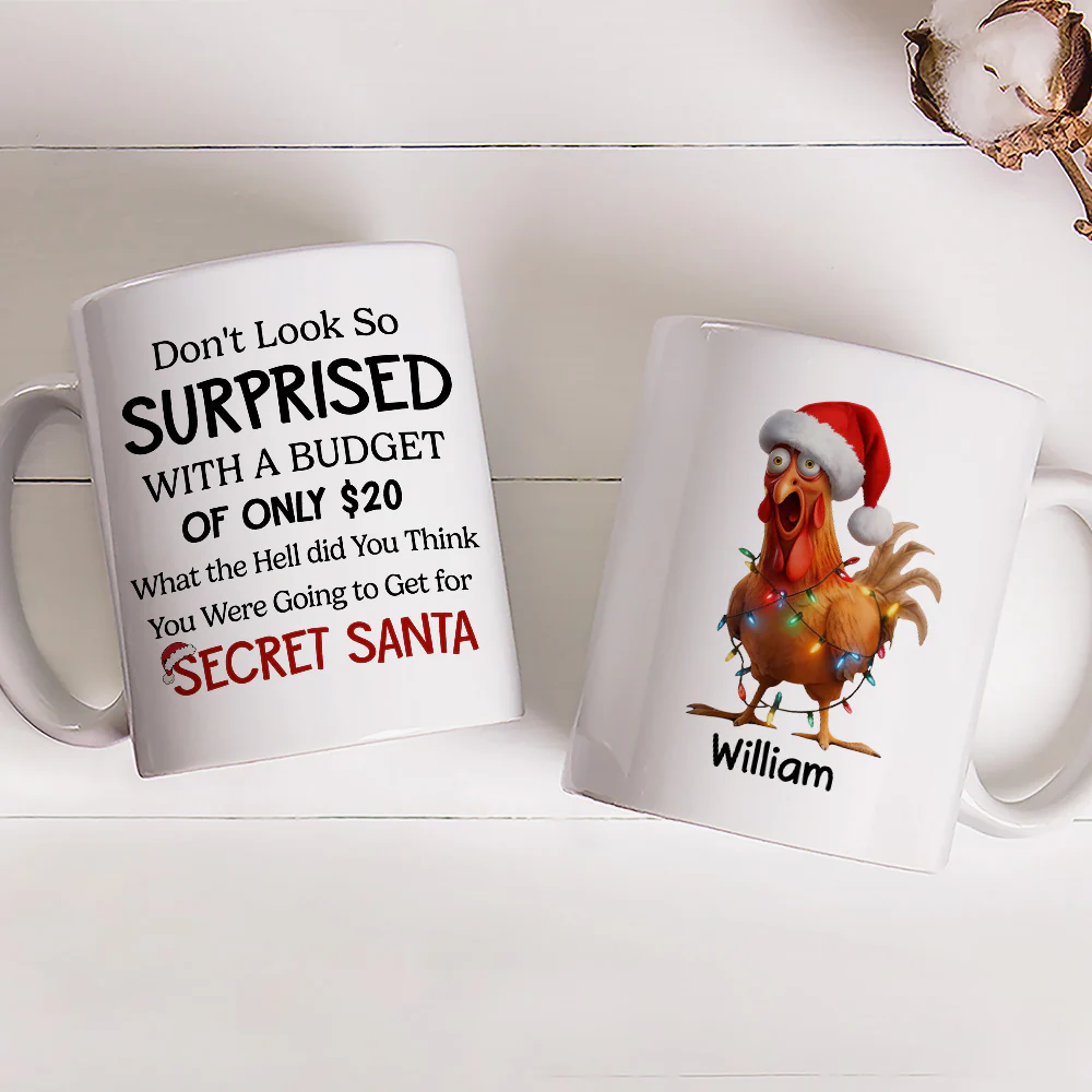 Do Not Look So Surprised - Personalized Custom Coffee Mug - Image 3