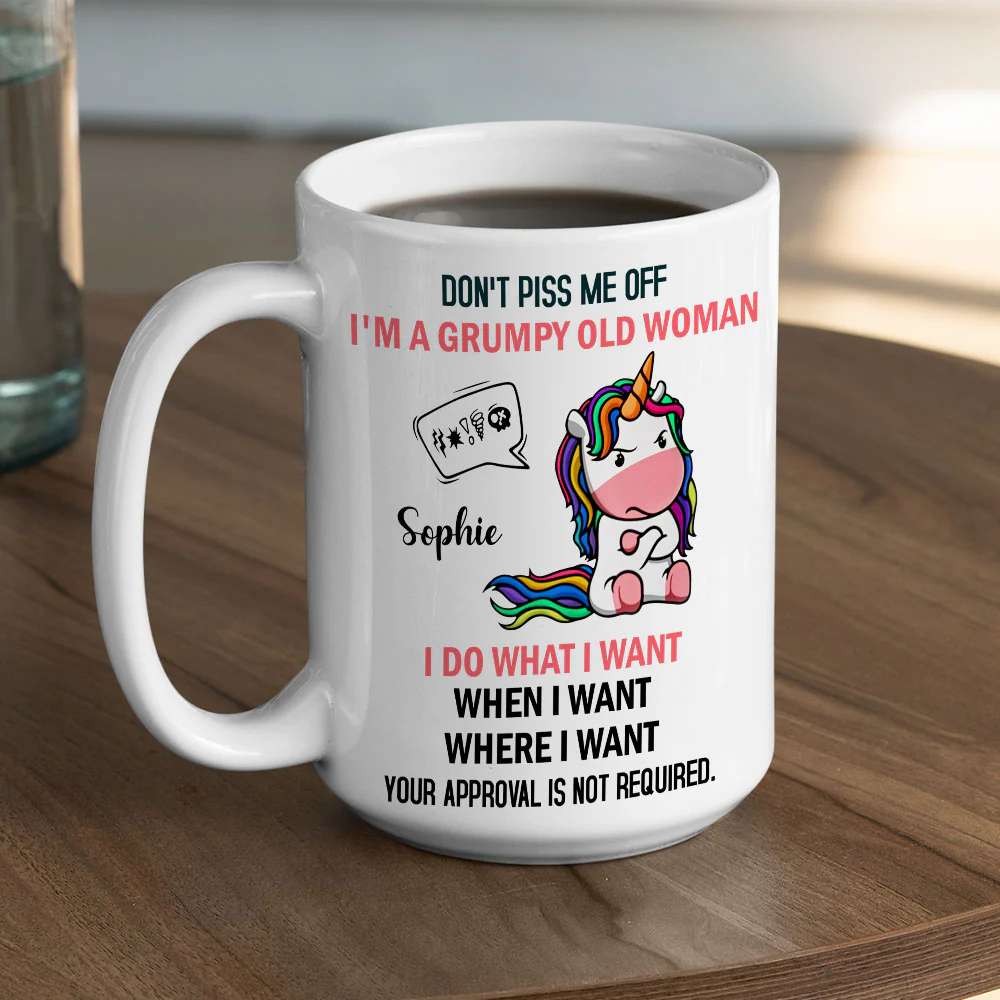 Do Not Piss Me Off - Personalized Custom Coffee Mug - Image 4