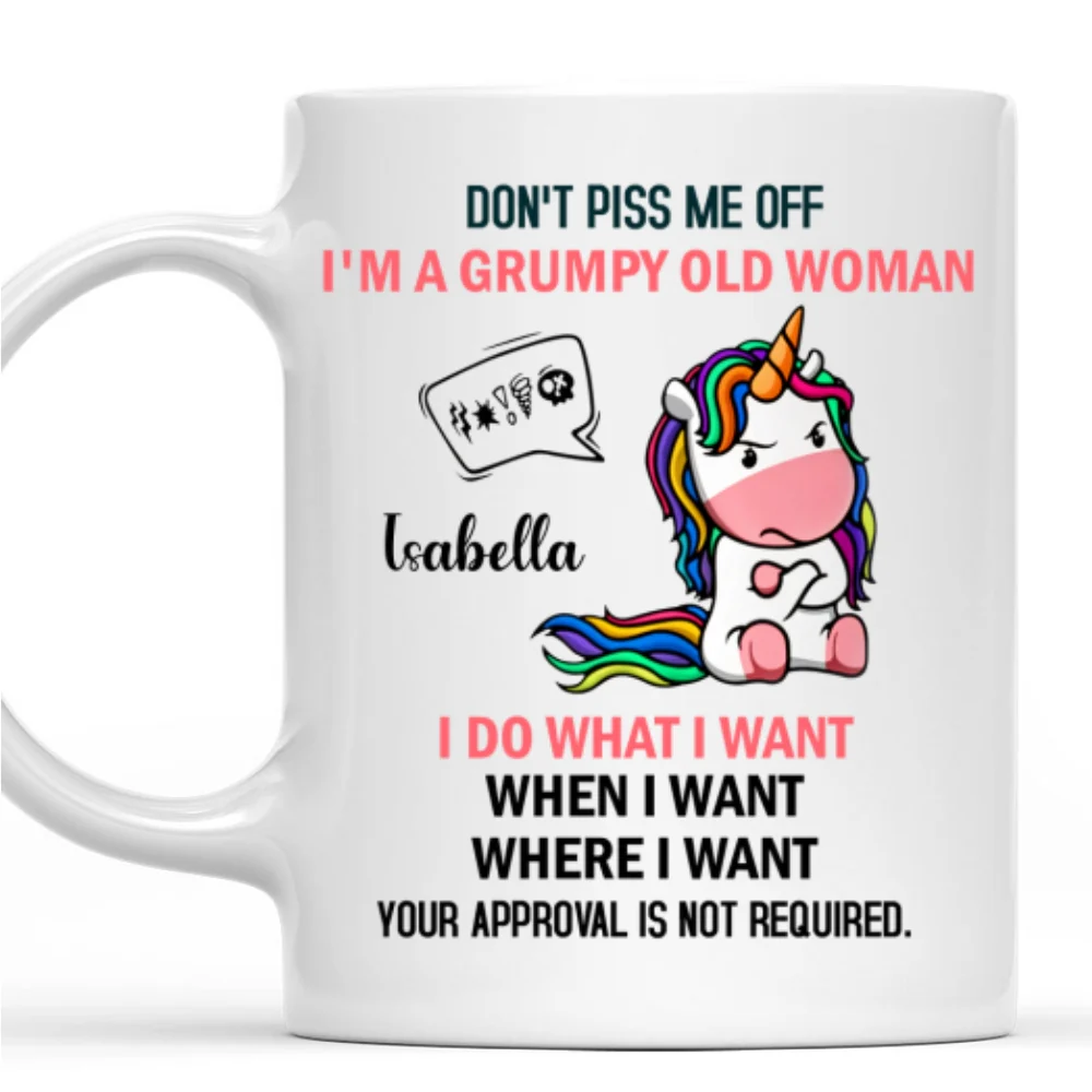 Do Not Piss Me Off - Personalized Custom Coffee Mug - Image 6