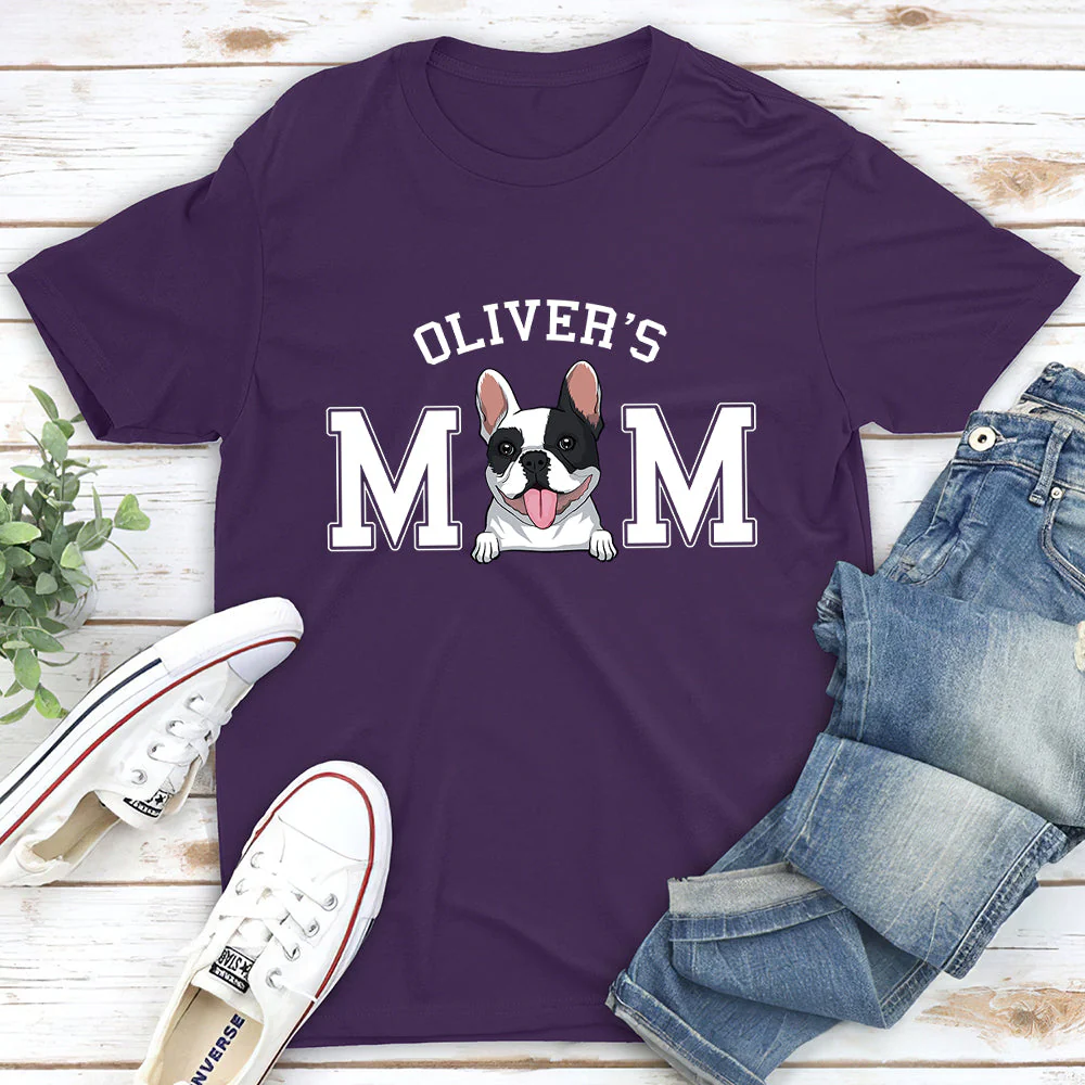 Dog Dad/Mom Basic - Personalized Custom Unisex T-shirt - Image 3