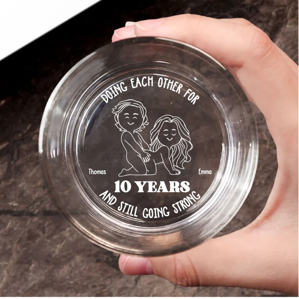 Doing Each Other - Personalized Custom Engraved Whiskey Glass - Image 6