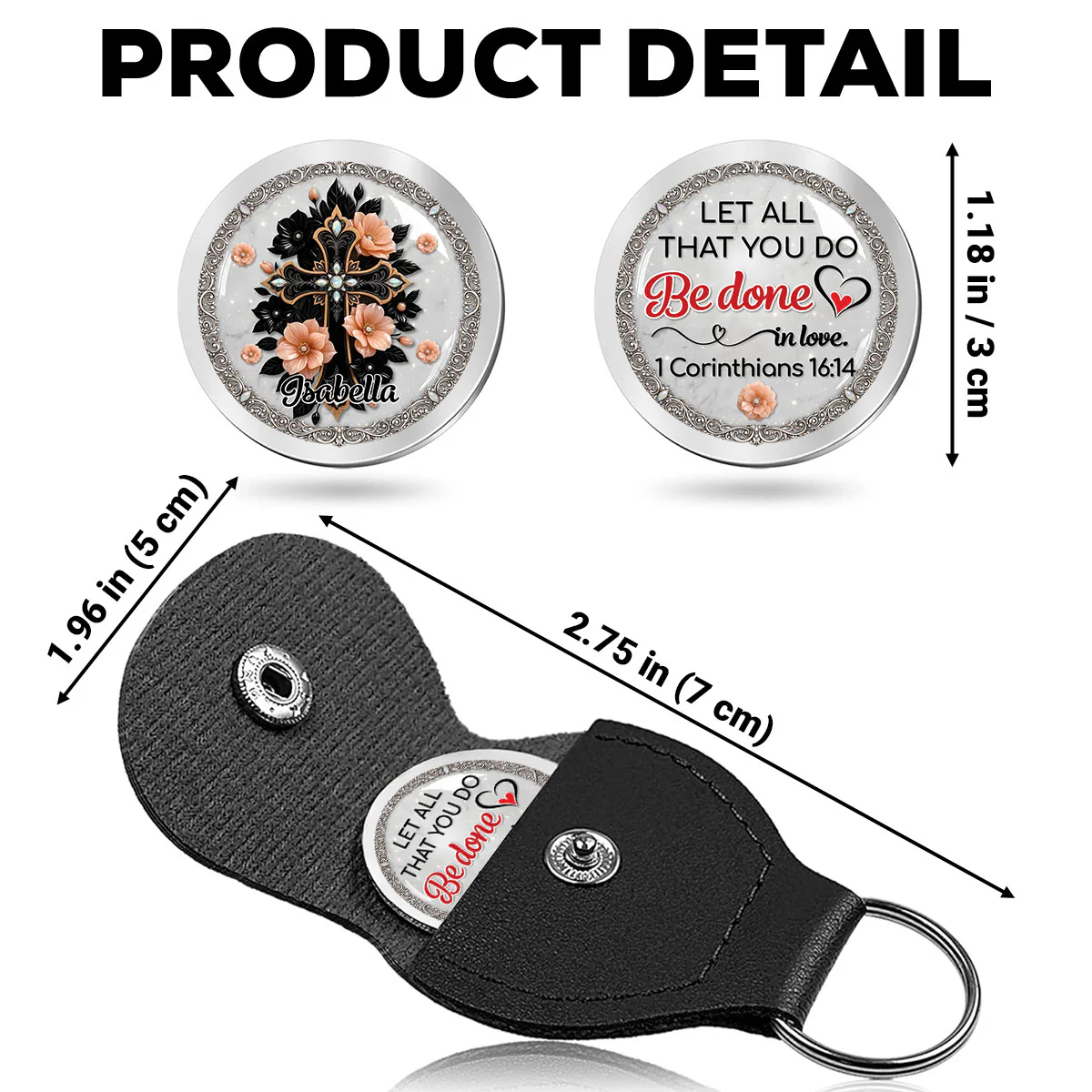 Done It In Love - Personalized Custom 3D Effect Pocket Hug - Image 6