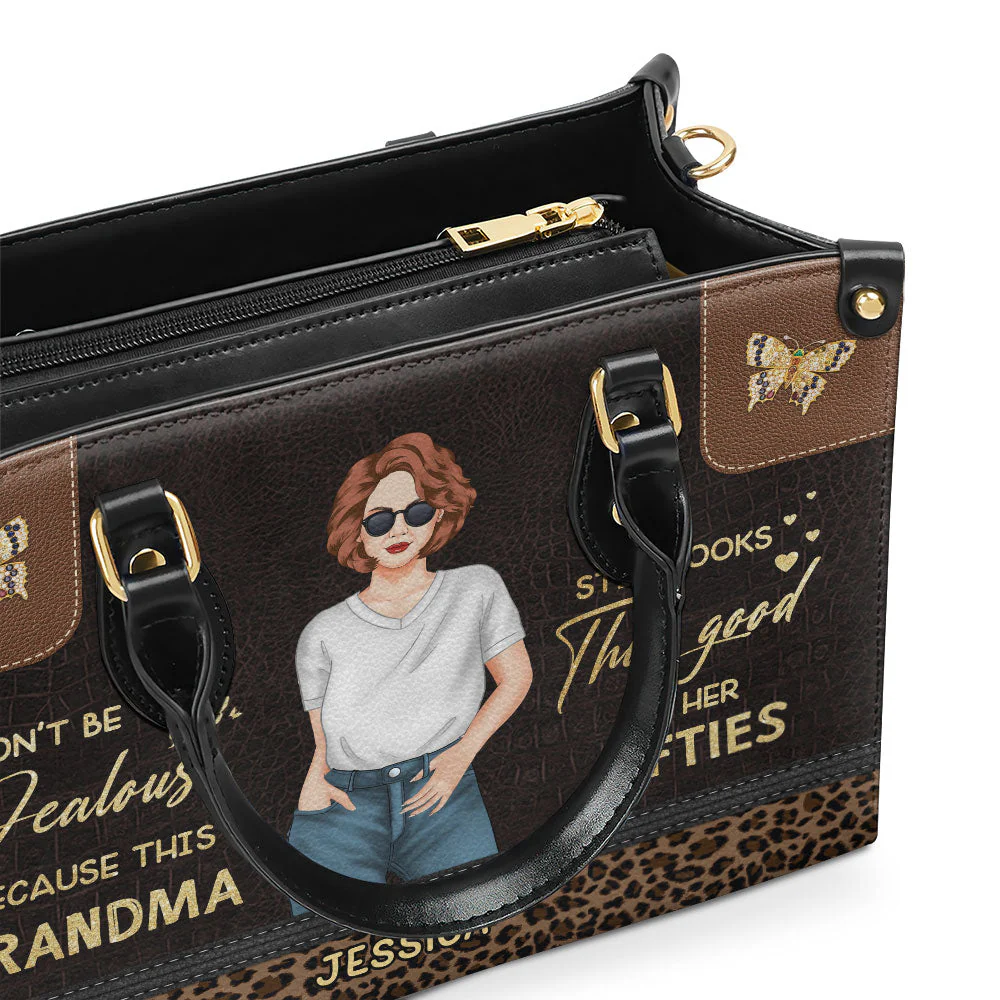 Dont Be Jealous - Personalized Custom Leather Bag - Image 4