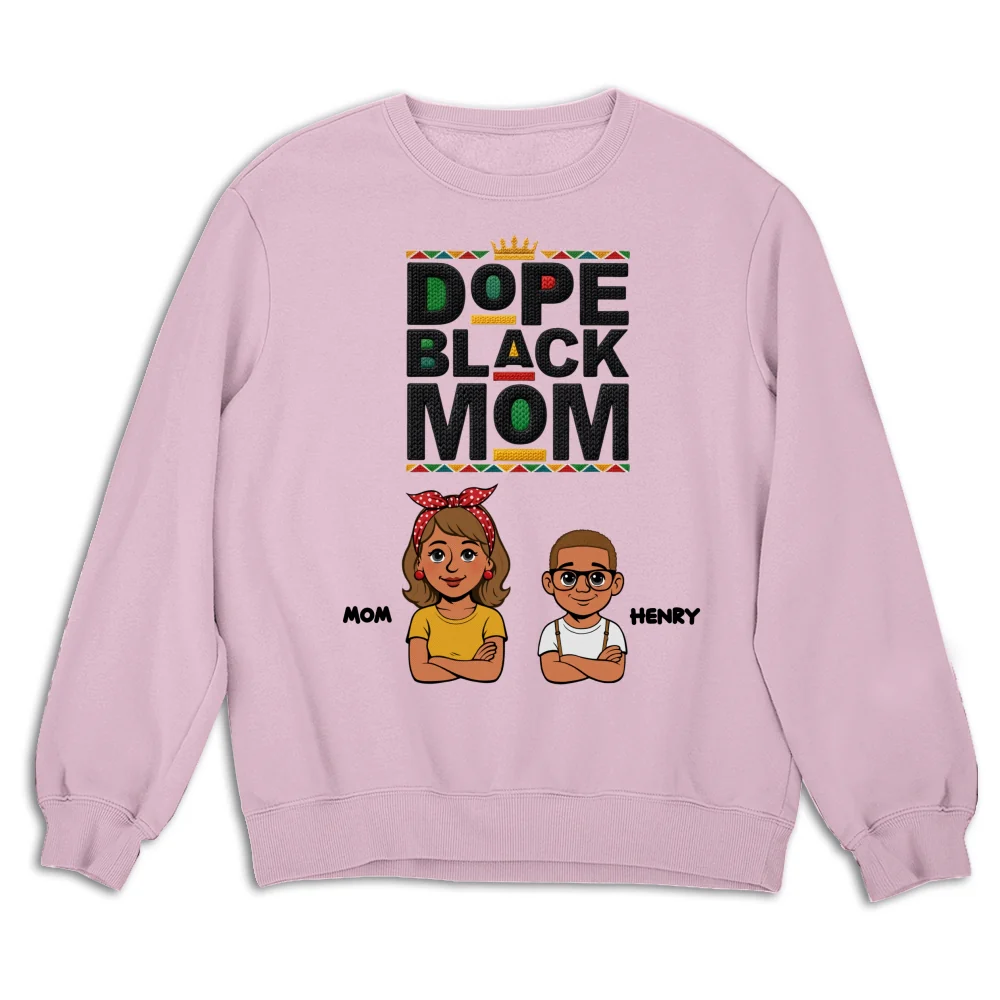 Dope Black Mom Black History Month - Personalized Custom Shirt - Image 28