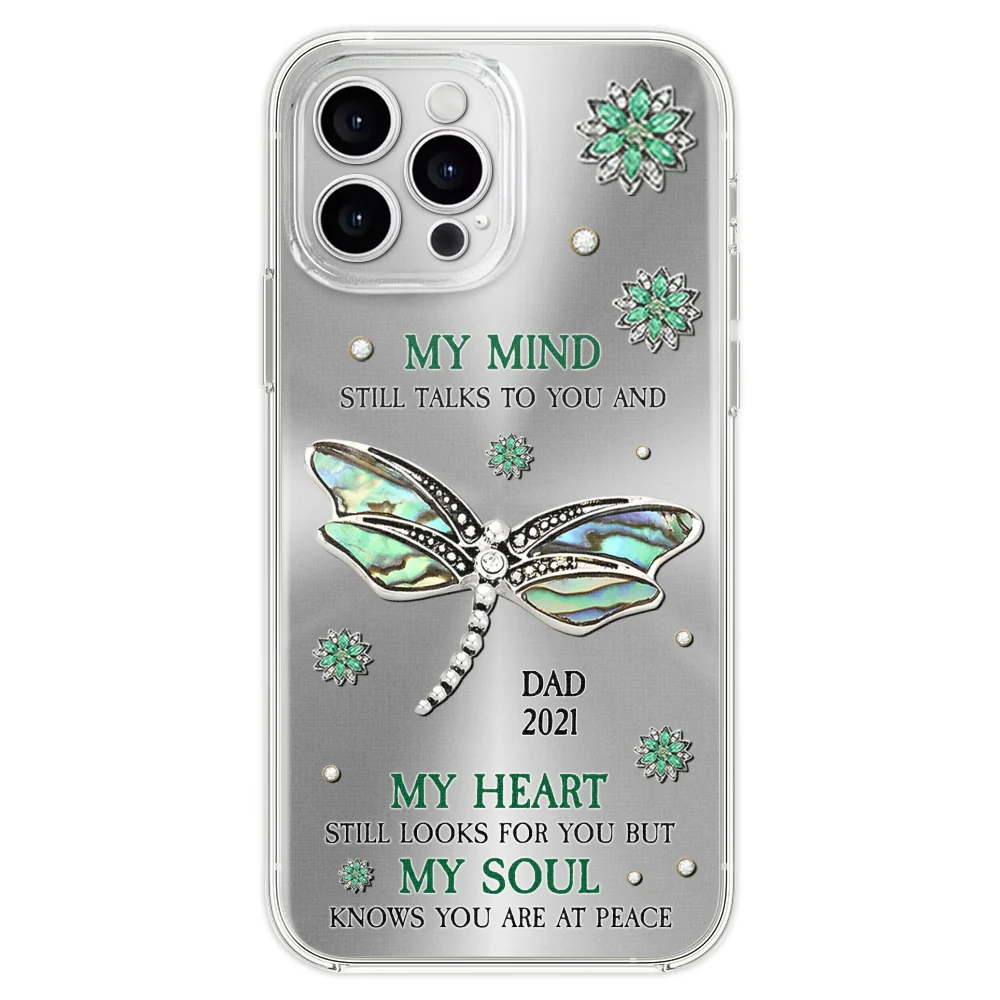 Dragonfly My Mind My Heart My Soul - Personalized Custom Phone Case - Image 22