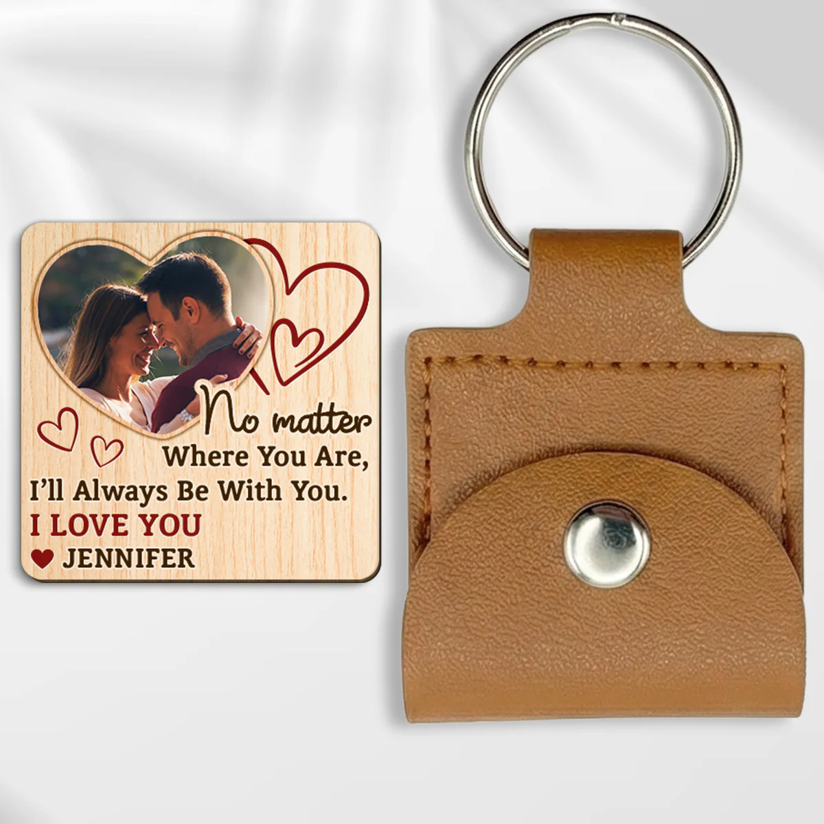 Drive Safe Man - Personalized Custom Wooden Pocket Hug