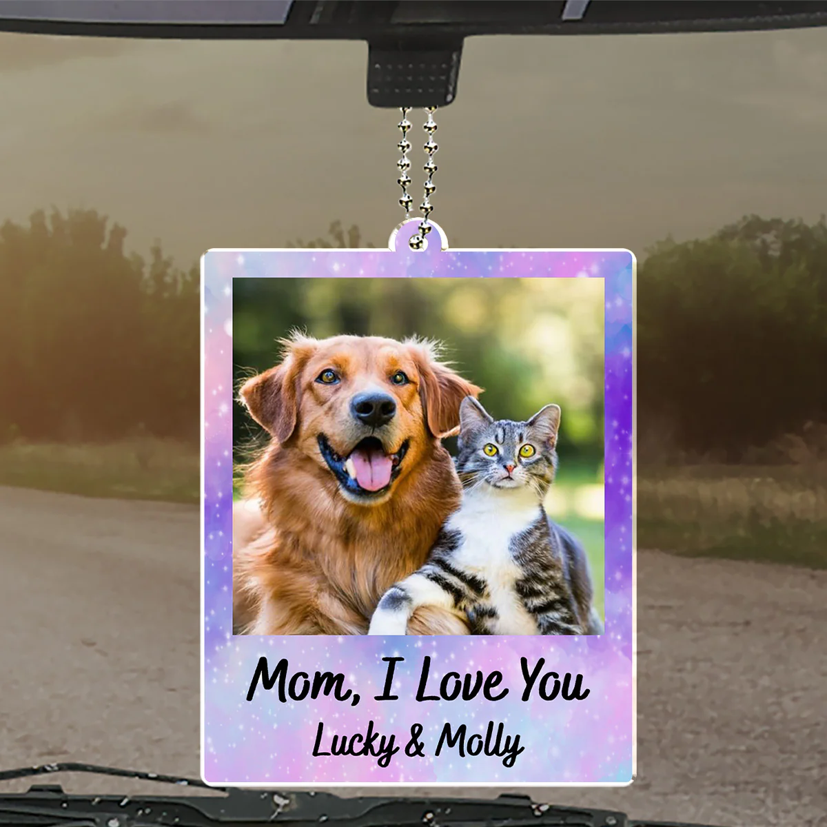 Drive Safe - Personalized Custom Car Ornament - Image 4