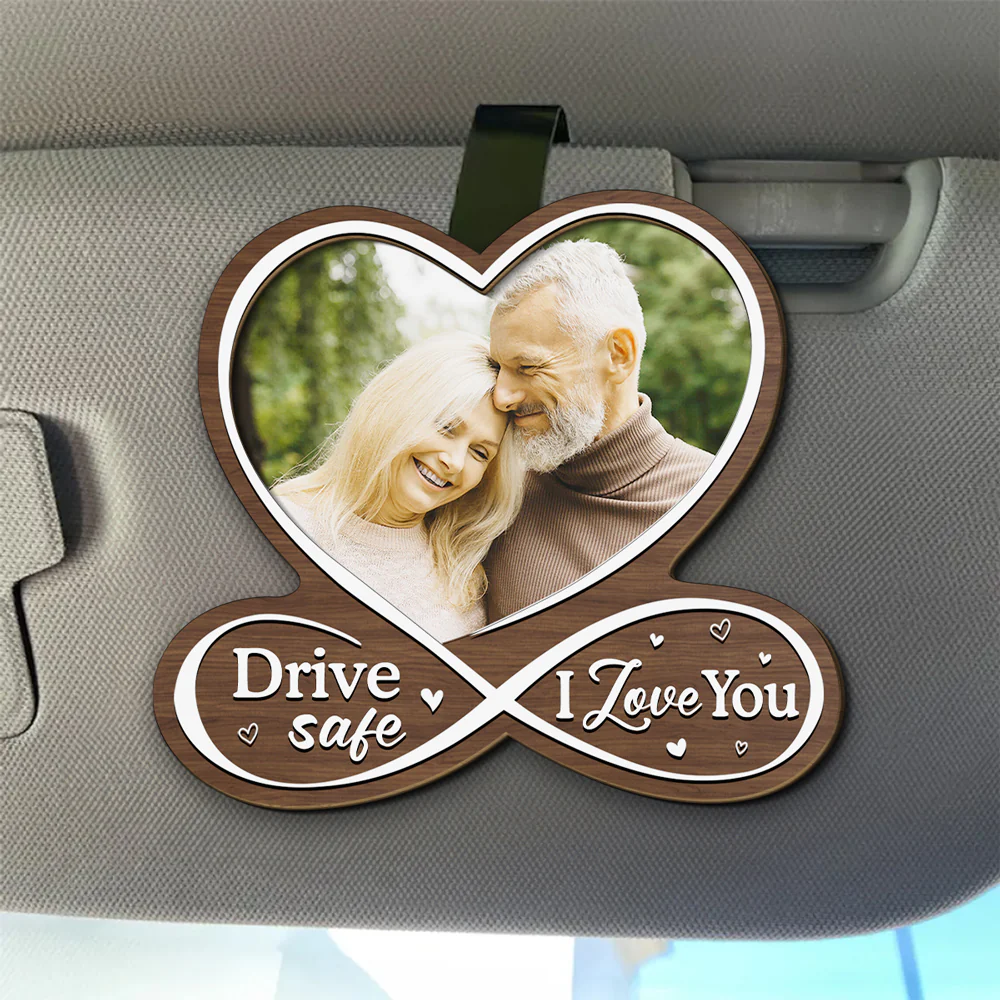Drive Safe - Personalized Custom Car Visor Clip - Image 2