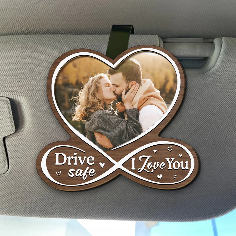 Drive Safe - Personalized Custom Car Visor Clip - Image 5