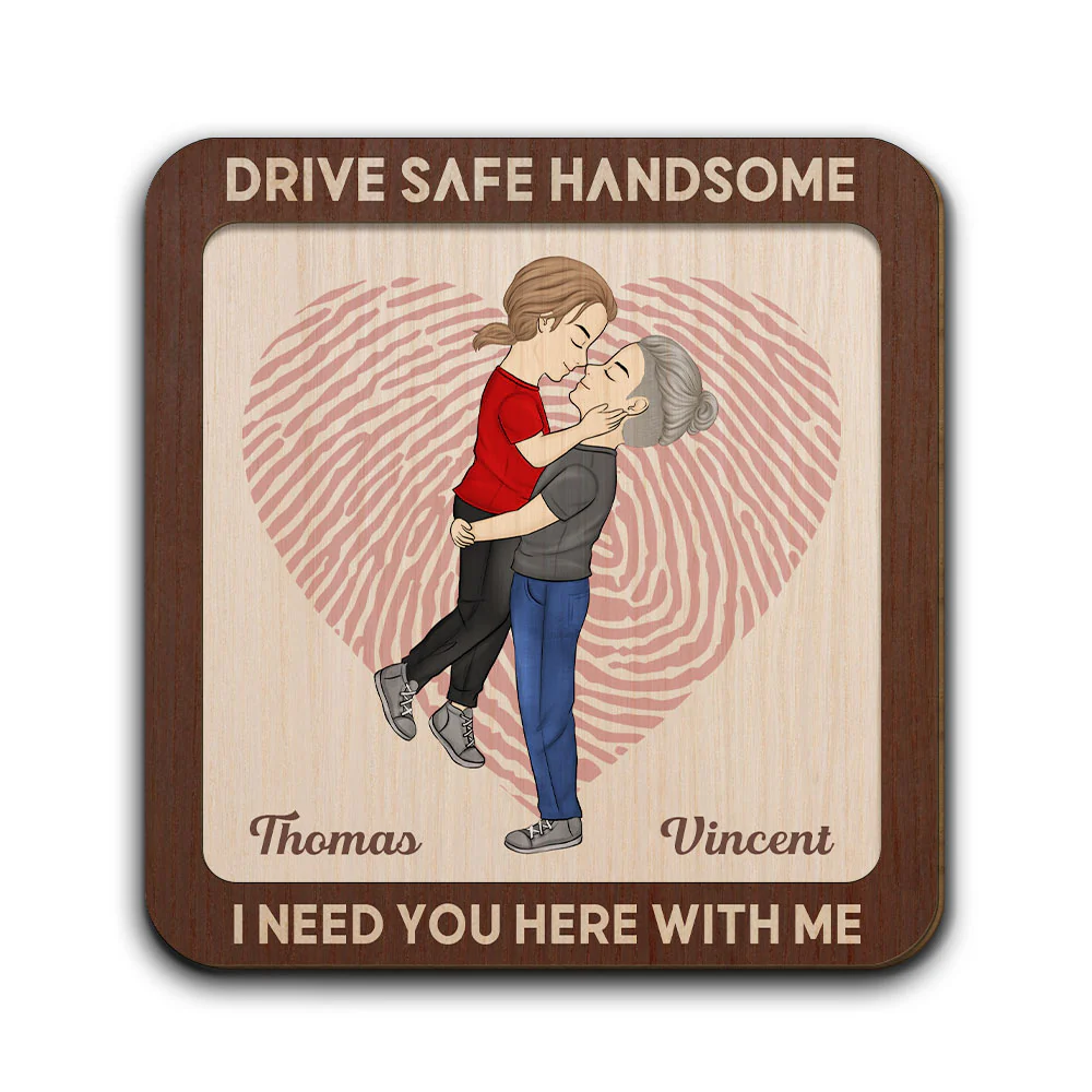 Drive Safe Sweetheart - Personalized Custom Car Visor Clip - Image 2