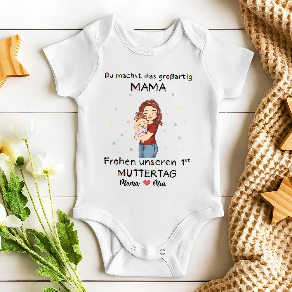 Du Machst Das Großartig - Personalisierter Baby-Body - Image 3