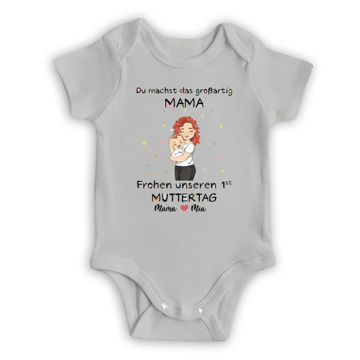 Du Machst Das Großartig - Personalisierter Baby-Body - Image 7