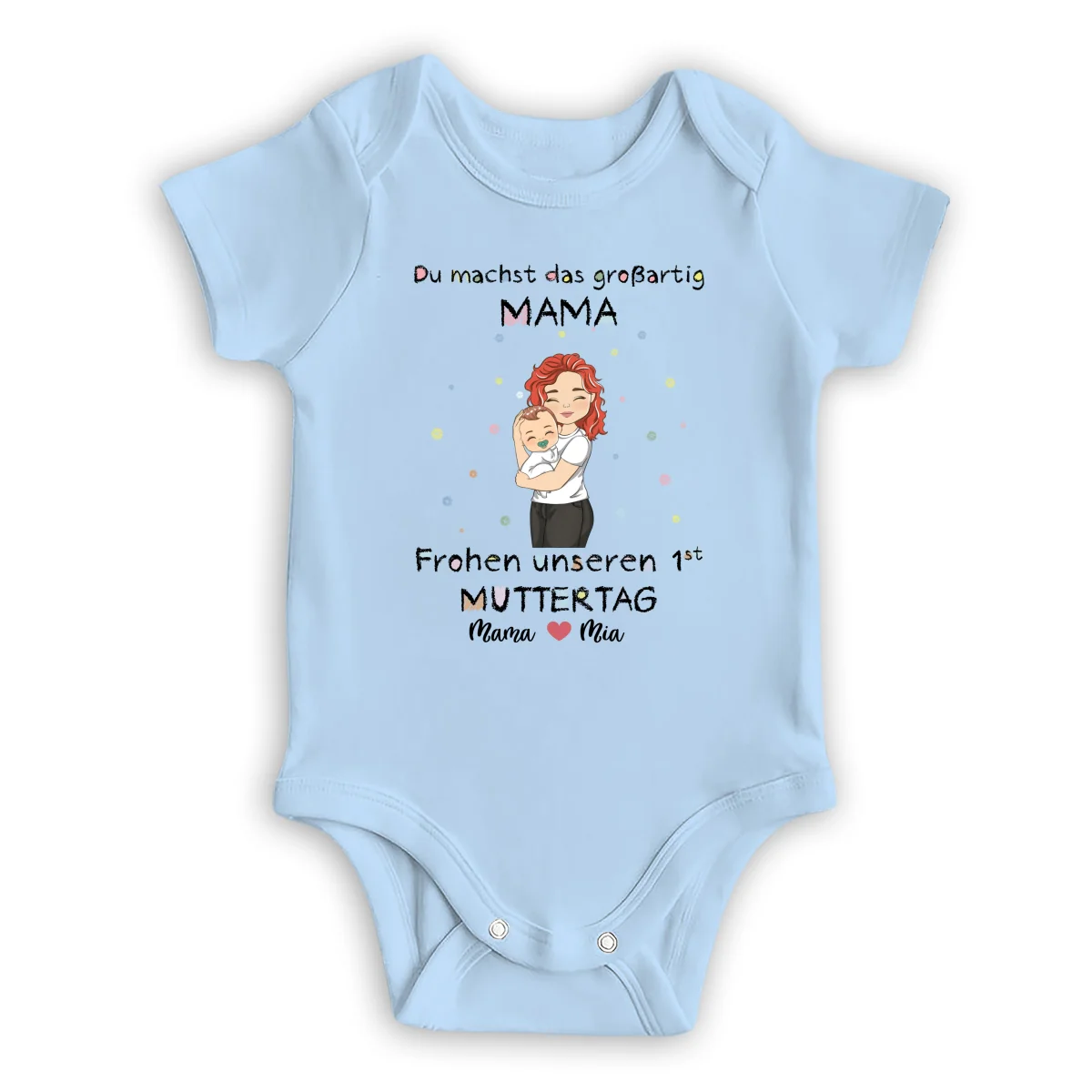 Du Machst Das Großartig - Personalisierter Baby-Body - Image 8