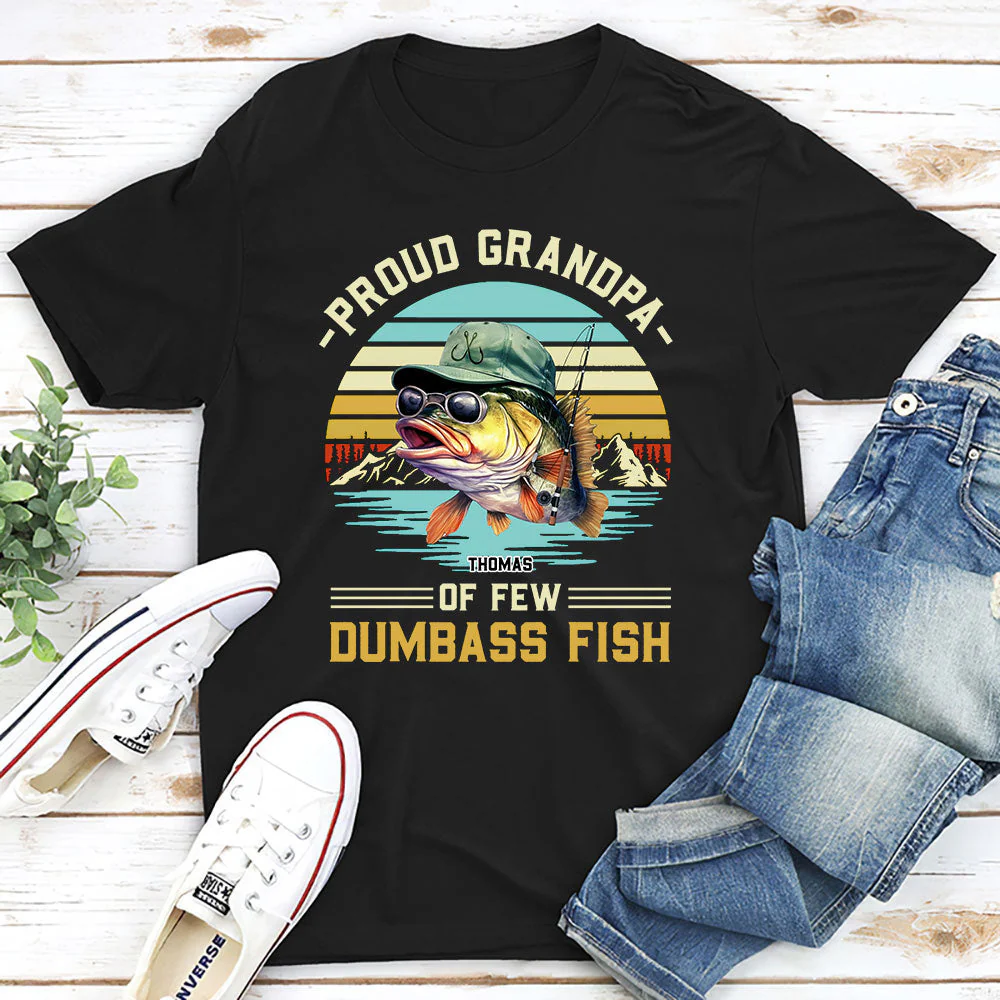 DUMBASS FISH - Personalized Custom Shirt - Image 2