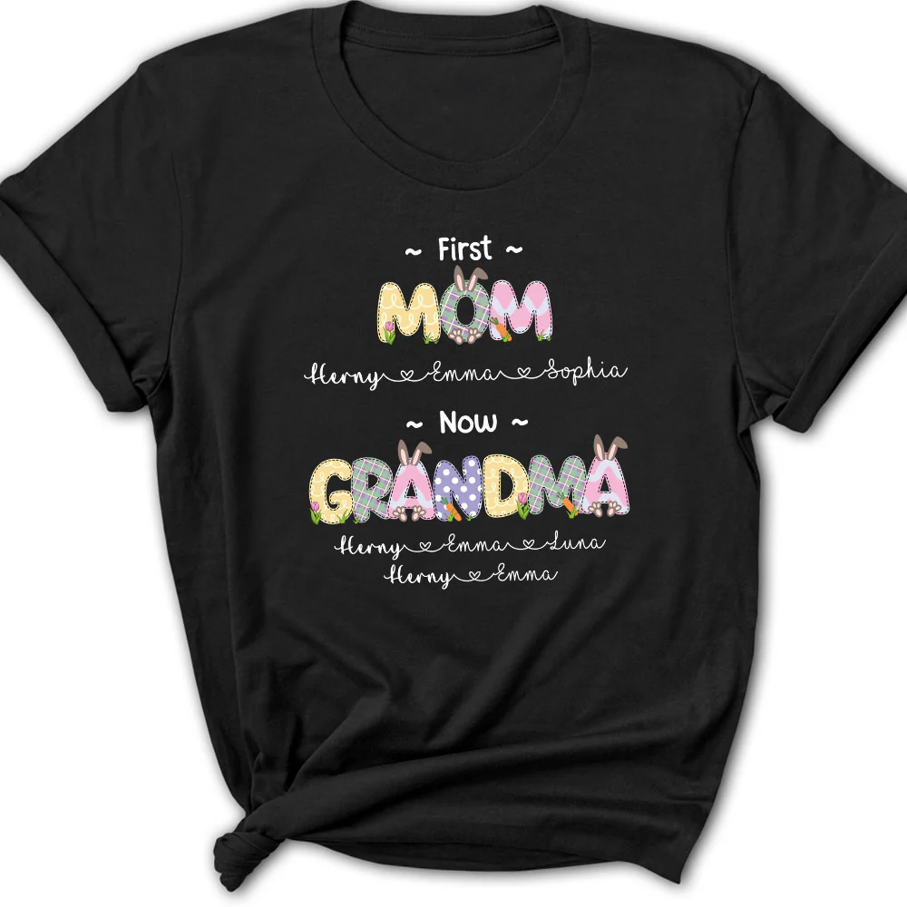 Easter Blessings Grandma - Personalized Custom Shirt - Image 2