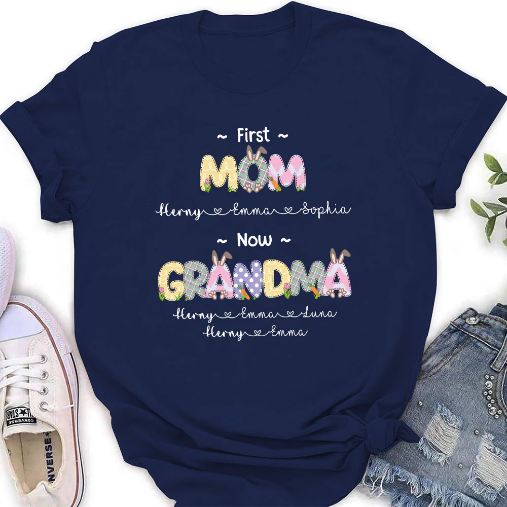 Easter Blessings Grandma - Personalized Custom Shirt - Image 5