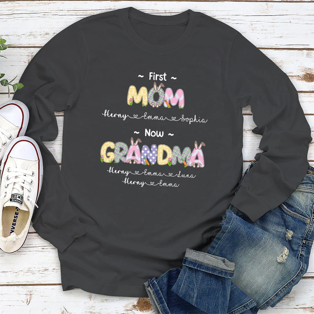 Easter Blessings Grandma - Personalized Custom Shirt - Image 6