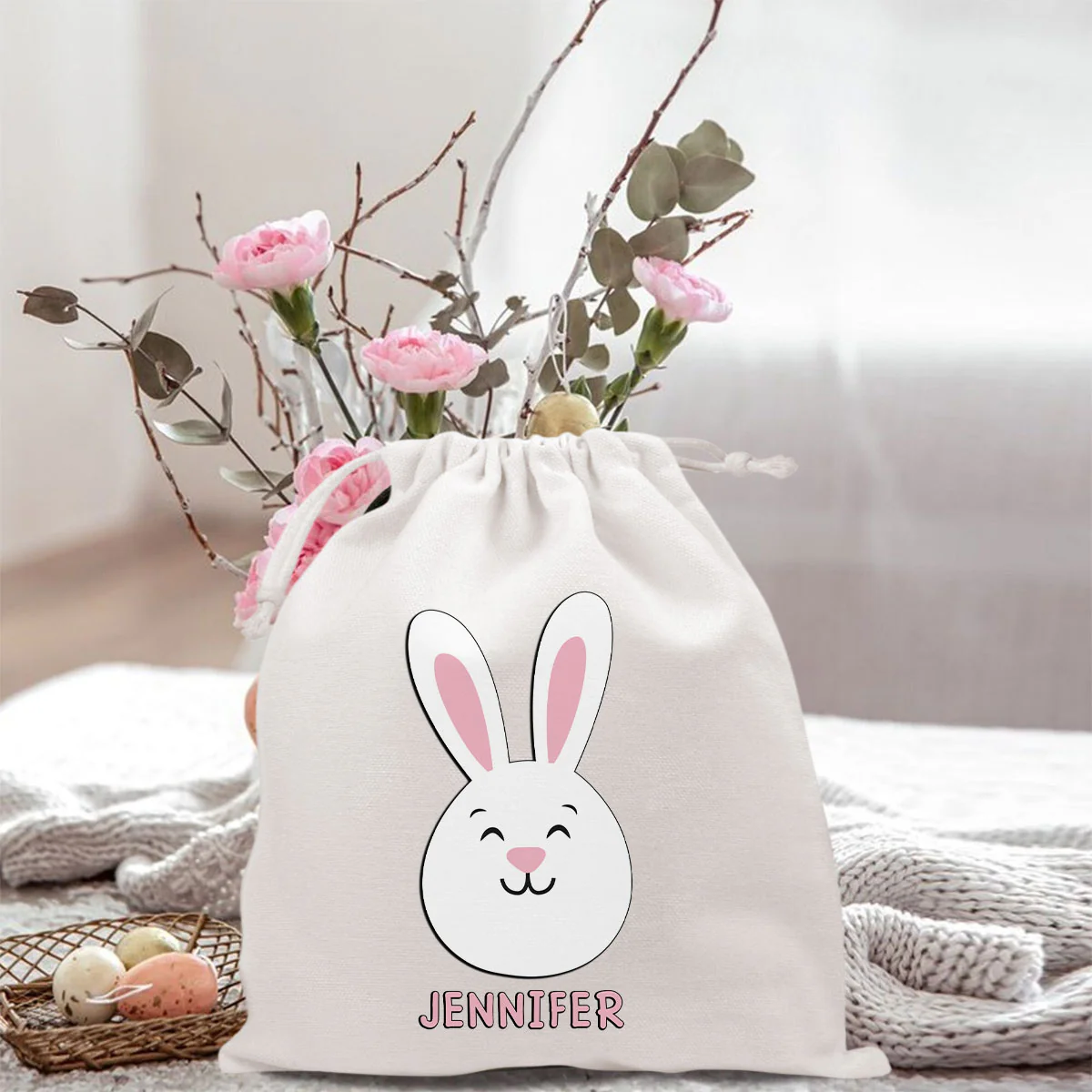 Easter Bunny - Personalized Custom Favor Bag - Image 5