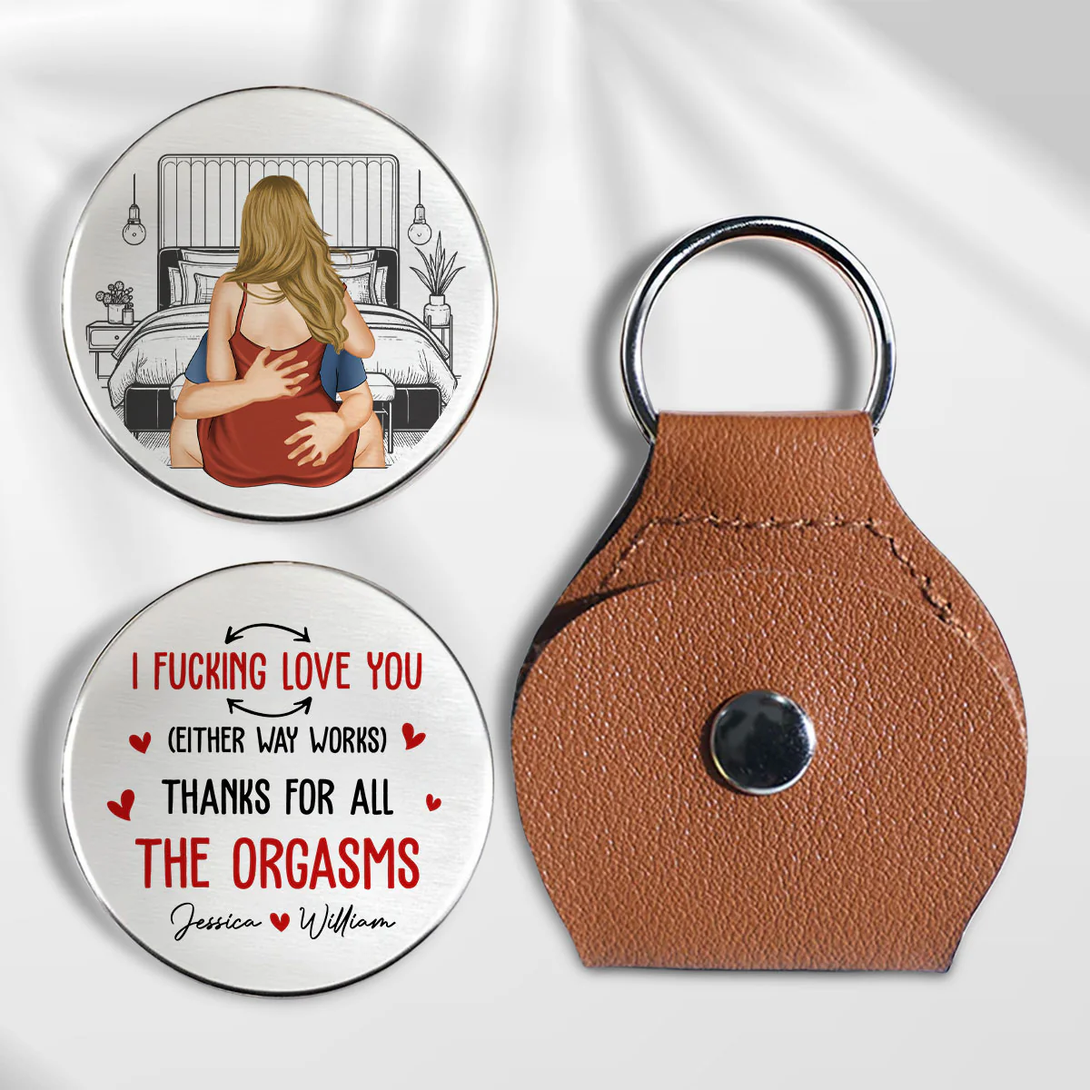 Either Way Works - Personalized Custom Pocket Hug