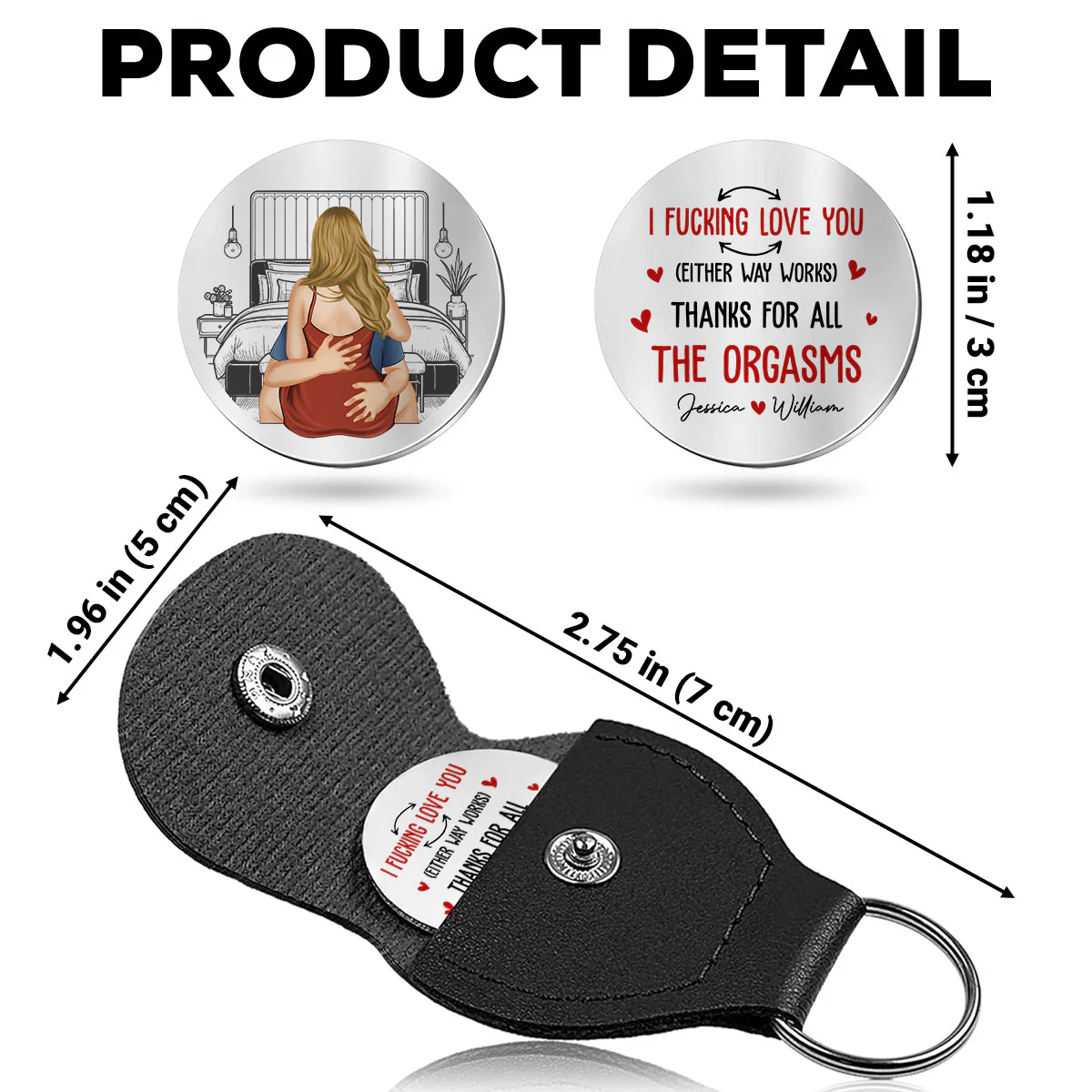 Either Way Works - Personalized Custom Pocket Hug - Image 5