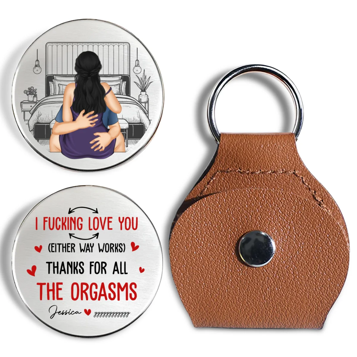 Either Way Works - Personalized Custom Pocket Hug - Image 6
