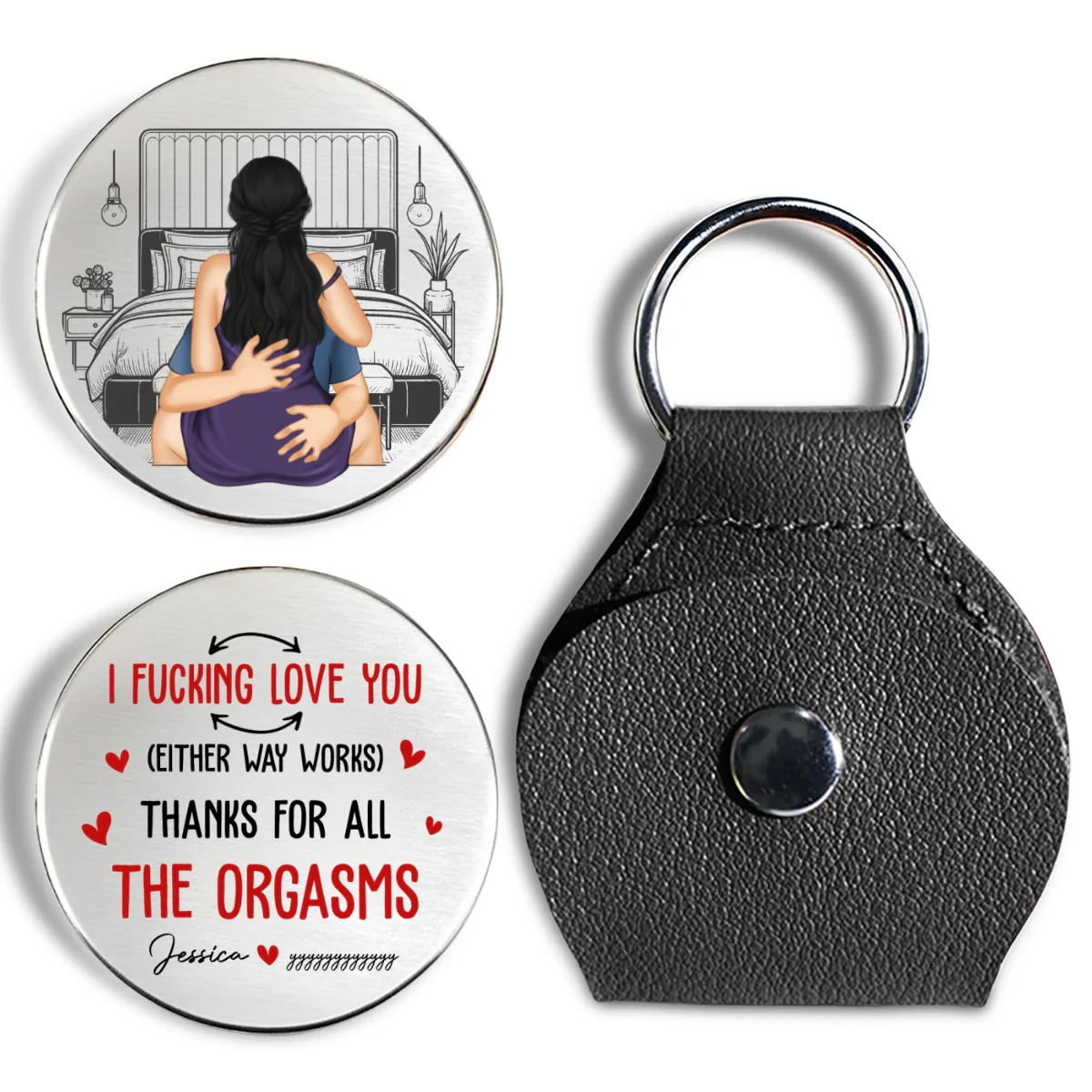 Either Way Works - Personalized Custom Pocket Hug - Image 7