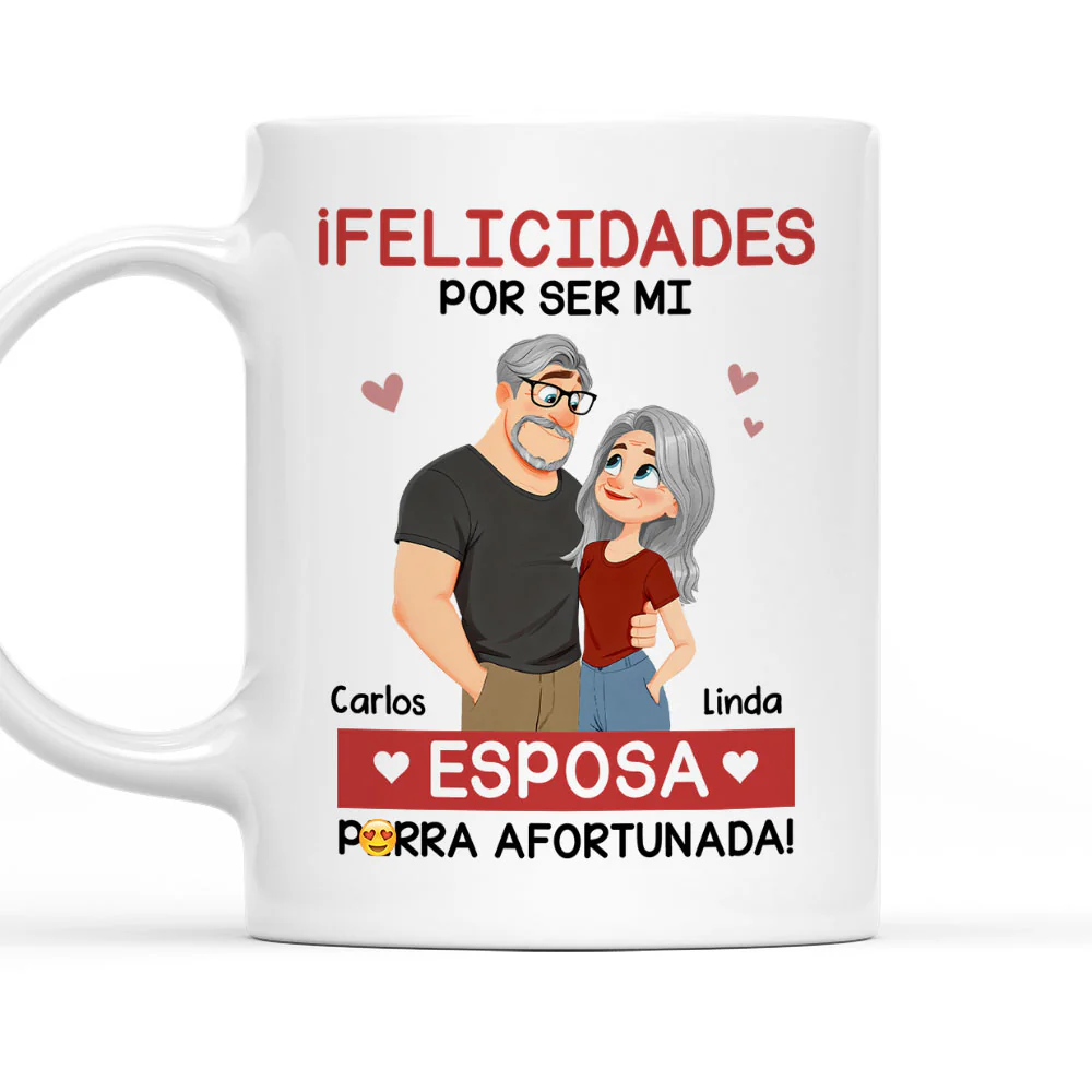 El amor eres tĂș - Taza de cafĂ© personalizada