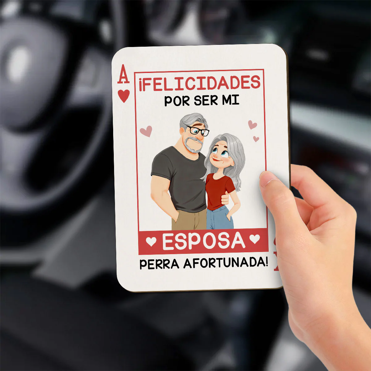 El Amor Es Tuyo - Clip Personalizado Para Visera De Coche - Image 2