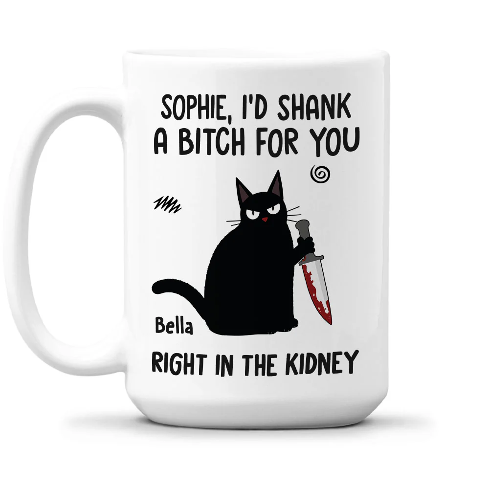 Enjoy Coffee, Share Smiles, Stand by Each Other - Personalized Custom Coffee Mug